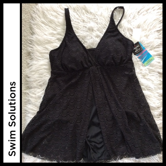 NWT Swim Solutions Fly Away Swimsuit - Picture 7 of 14